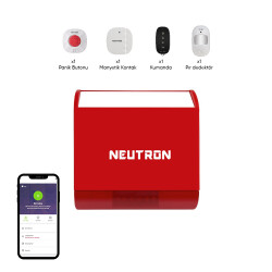Wi-fi Smart Dış Mekan Alarm Ve Güvenlik Sistemi - Kablosuz Alarm Seti - 1