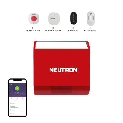 Wi-fi Smart Dış Mekan Alarm Ve Güvenlik Sistemi - Kablosuz Alarm Seti - 1
