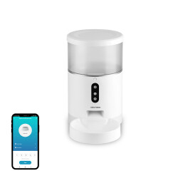 Wi-Fi Destekli Ses Kayıtlı Akıllı Mama Kabı - 1