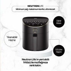 Smart Air Fryer Akıllı Fritöz XL 5.5 Litre - 4